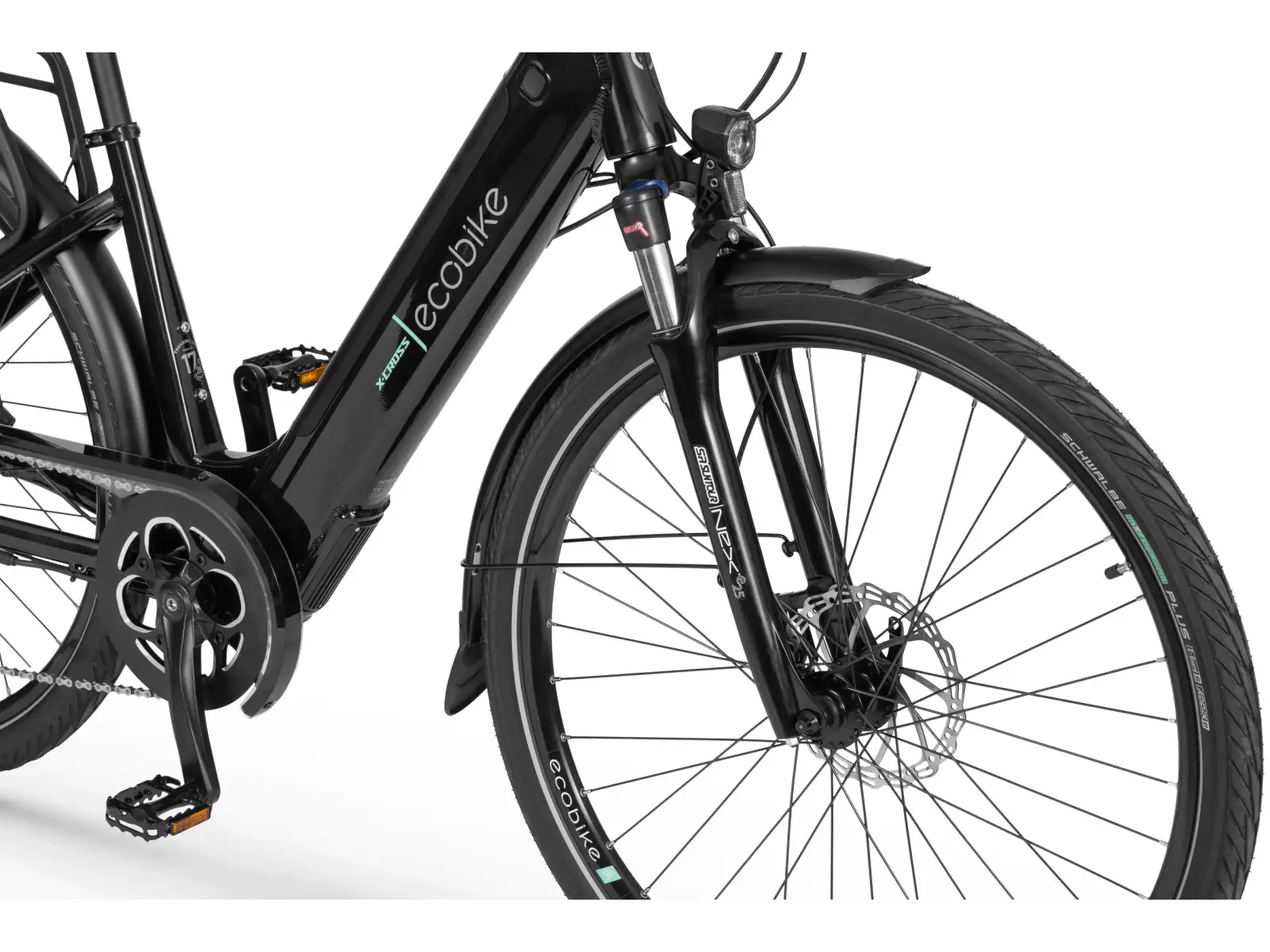Ecobike X-Cross 630 Wh Black trekový elektrobicykel
