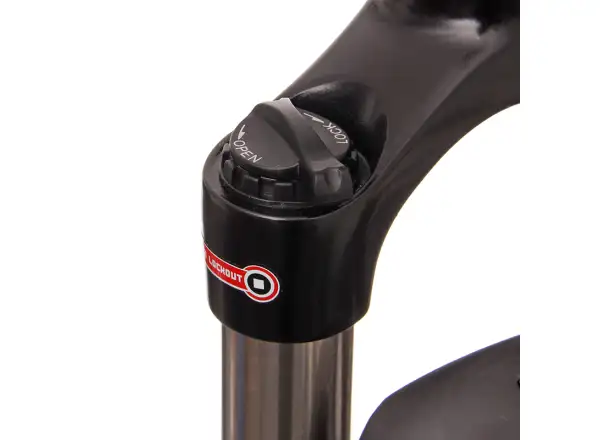 SR Suntour NCX D LO Air Disc trekingová odpružená vidlica čierna matná