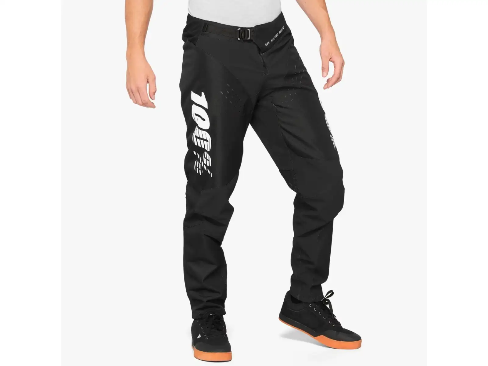 100% R-Core Pánske nohavice Black