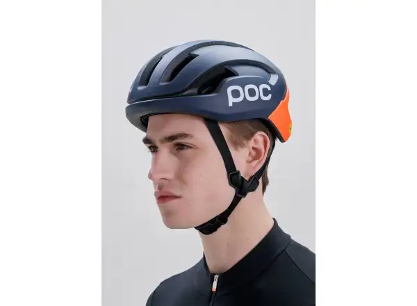 POC Omne Air MIPS cestná prilba Apatite Navy Matt/Fluorescent Orange Matt