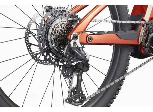 Cannondale Moterra Carbon LT 1 celoodpružený elektrobicykel Fire Orange (FOR)