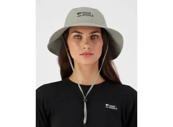 Mons Royale Velocity Bucket Hat turistický klobúk zelený