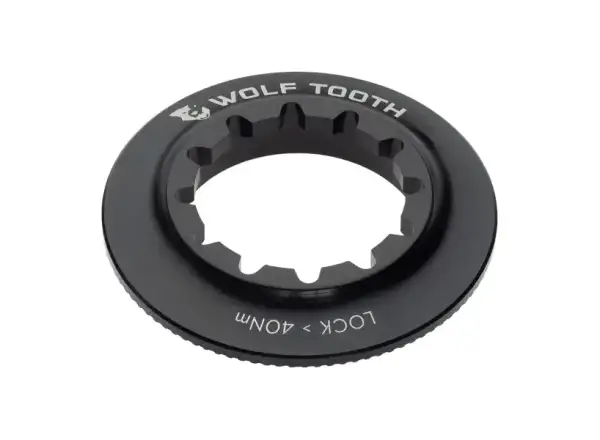 Wolf Tooth matica Centerlock Rotor Internal Spline čierna