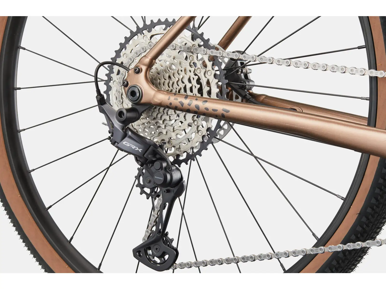 Cannondale Topstone CAAD 1 GRX 1X gravel bicykel Platinum Bronze