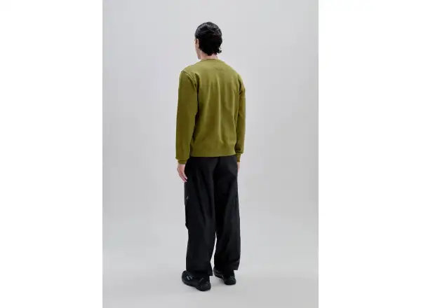 POC Crew mikina Olivine Green/Hydrogen White