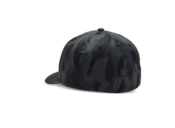 Fox Head Camo Tech Flexfit pánska kšiltovka Black Camouflage