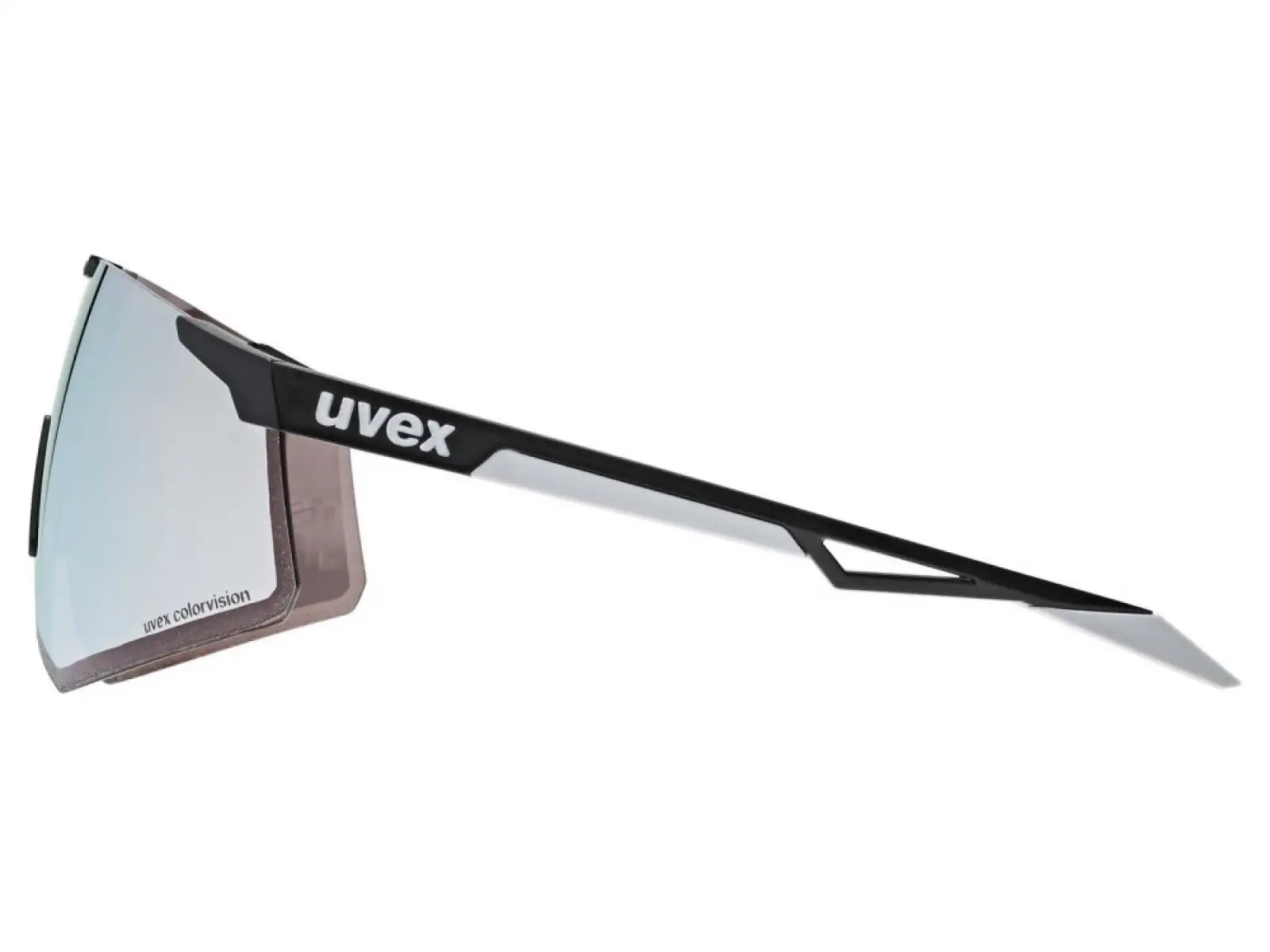 Uvex Pace Perform S ColorVision okuliare Black Matt/Mirror Silver