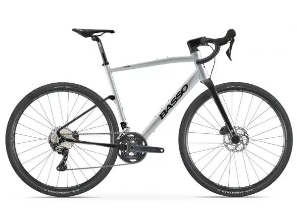 BASSO Tera GRX 600 Microtech MX25 gravel bicykel Silver