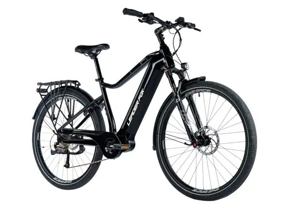 Leader Fox Denver 28 pánsky trekingový elektrobicykel čierna