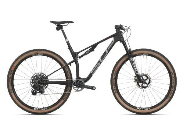 Superior Team XF 29 Factory Racing celoodpružený horský bicykel Matte Carbon