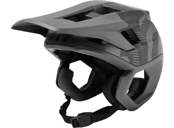 Fox Dropframe Pro Camo prilba Grey Camo