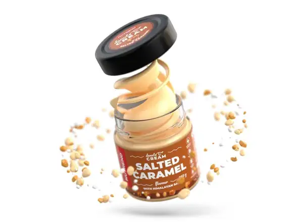 Nutrend Denuts Cream jemný orechový krém 250 g slaný karamel