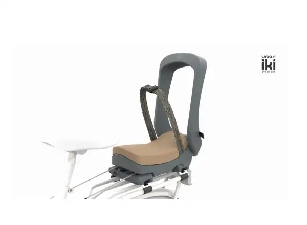 Urban Iki Junior zadná sedačka s adaptérom na nosič Bincho Black