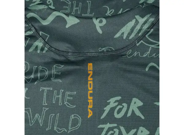 Endura Singletrack pánsky dres dlhý rukáv Carbon Grey