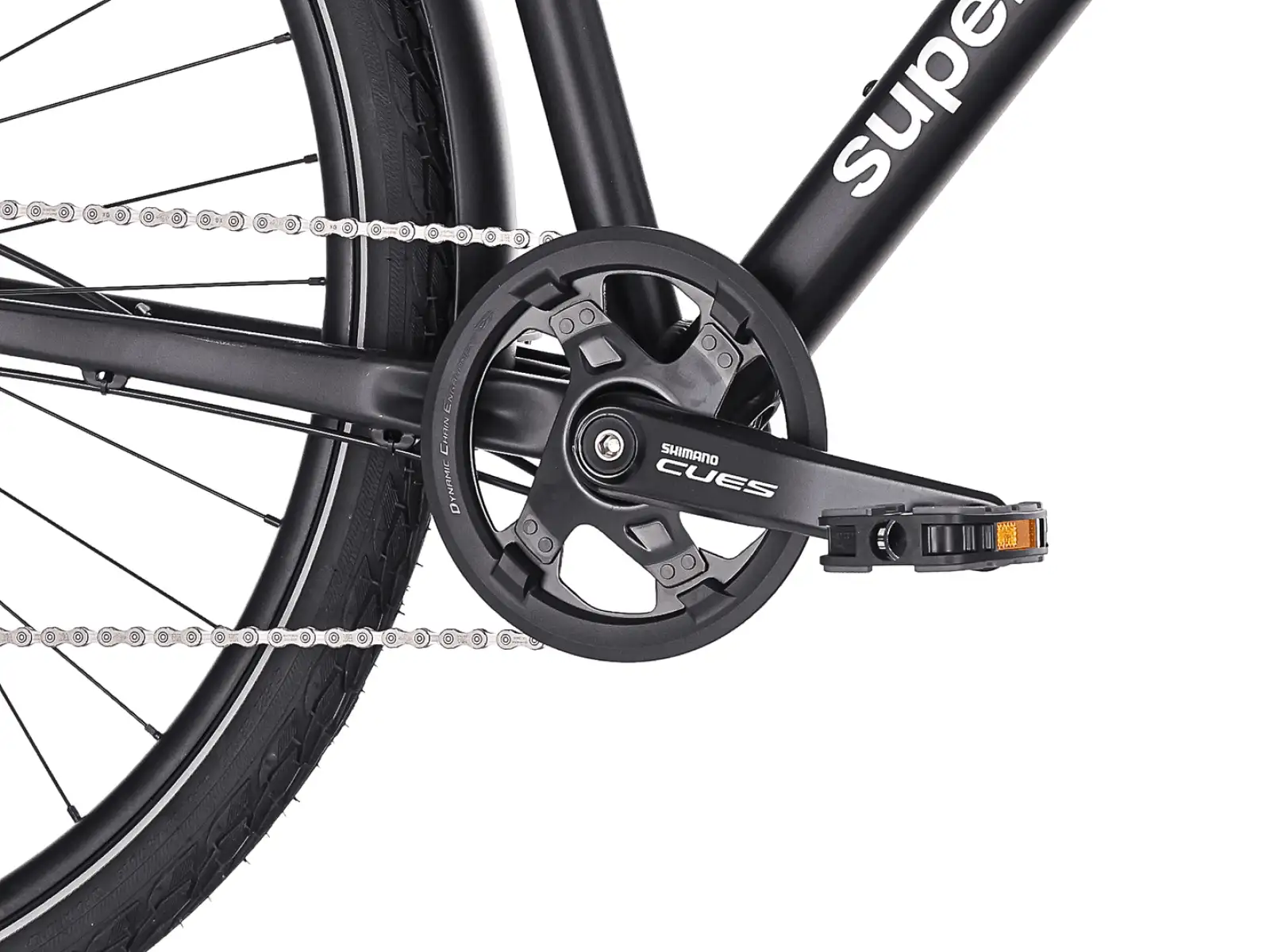 Superior Blox 6.4 T mestský bicykel Matte Black