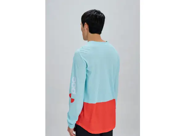 POC Motion Air pánsky dres dlhý rukáv Lazurite Blue/Carnelian Orange