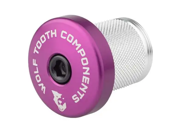 Wolf Tooth COMPRESSION PLUG ježko do karbónového stĺpika 1 1/8" fialová