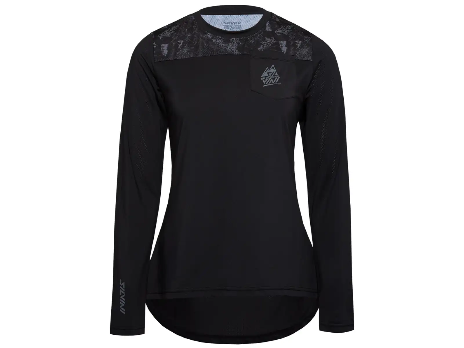Silvini Ella dámsky dres dlhý rukáv Charcoal