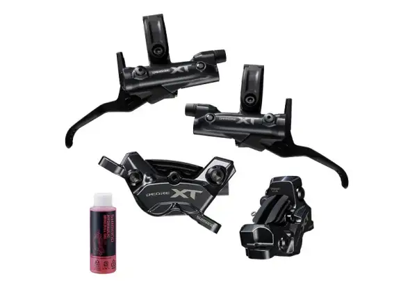 Shimano XT BR-M8220/BL-M8200 kotúčová brzda predná+zadná Upgrade set