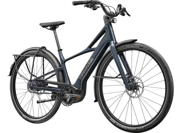 Cannondale FlyingV 2 Tungsten blue mestský ľahký elektrobicykel