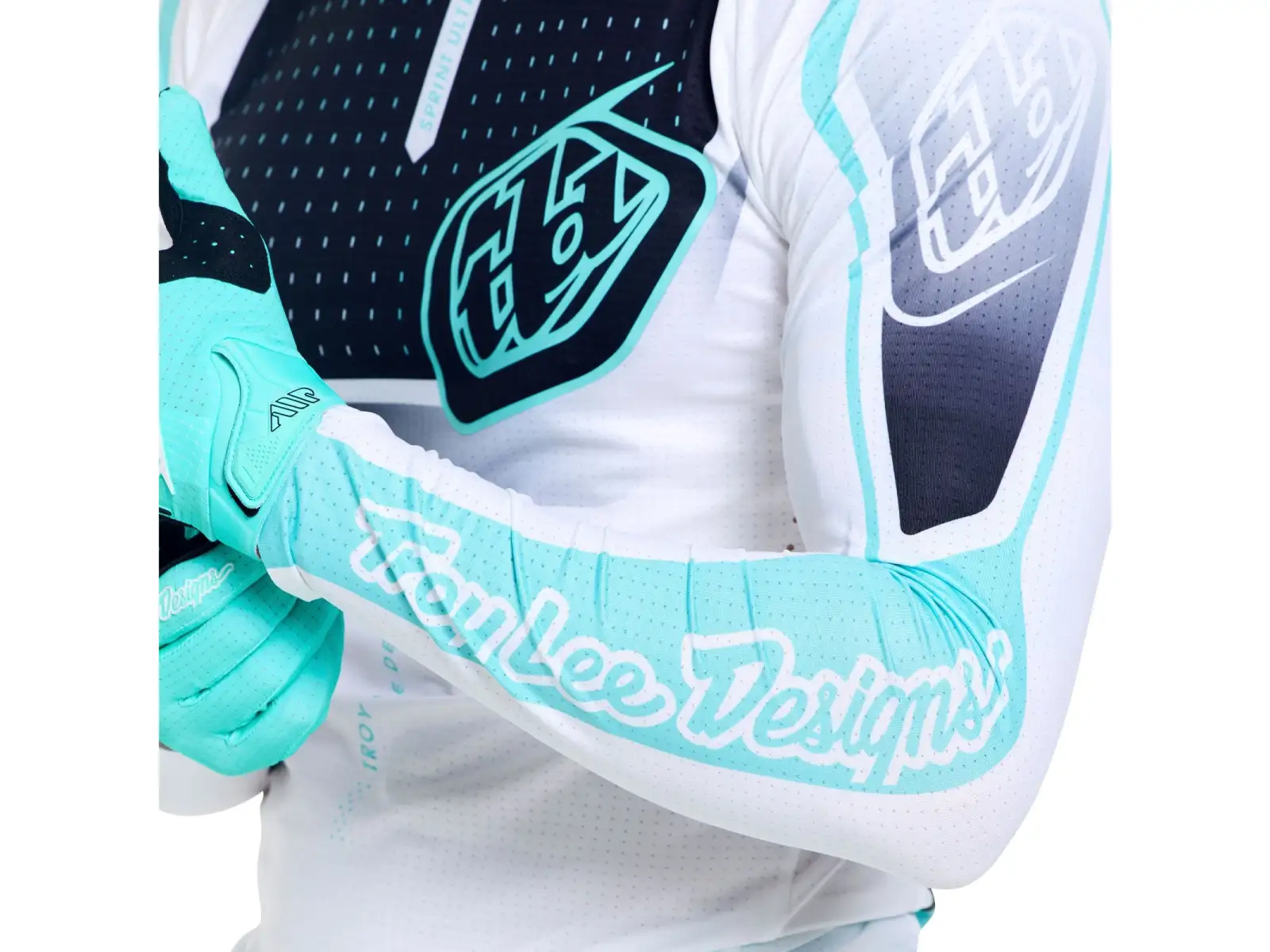 Troy Lee Designs Sprint Ultra pánsky dres dlhý rukáv Proton White