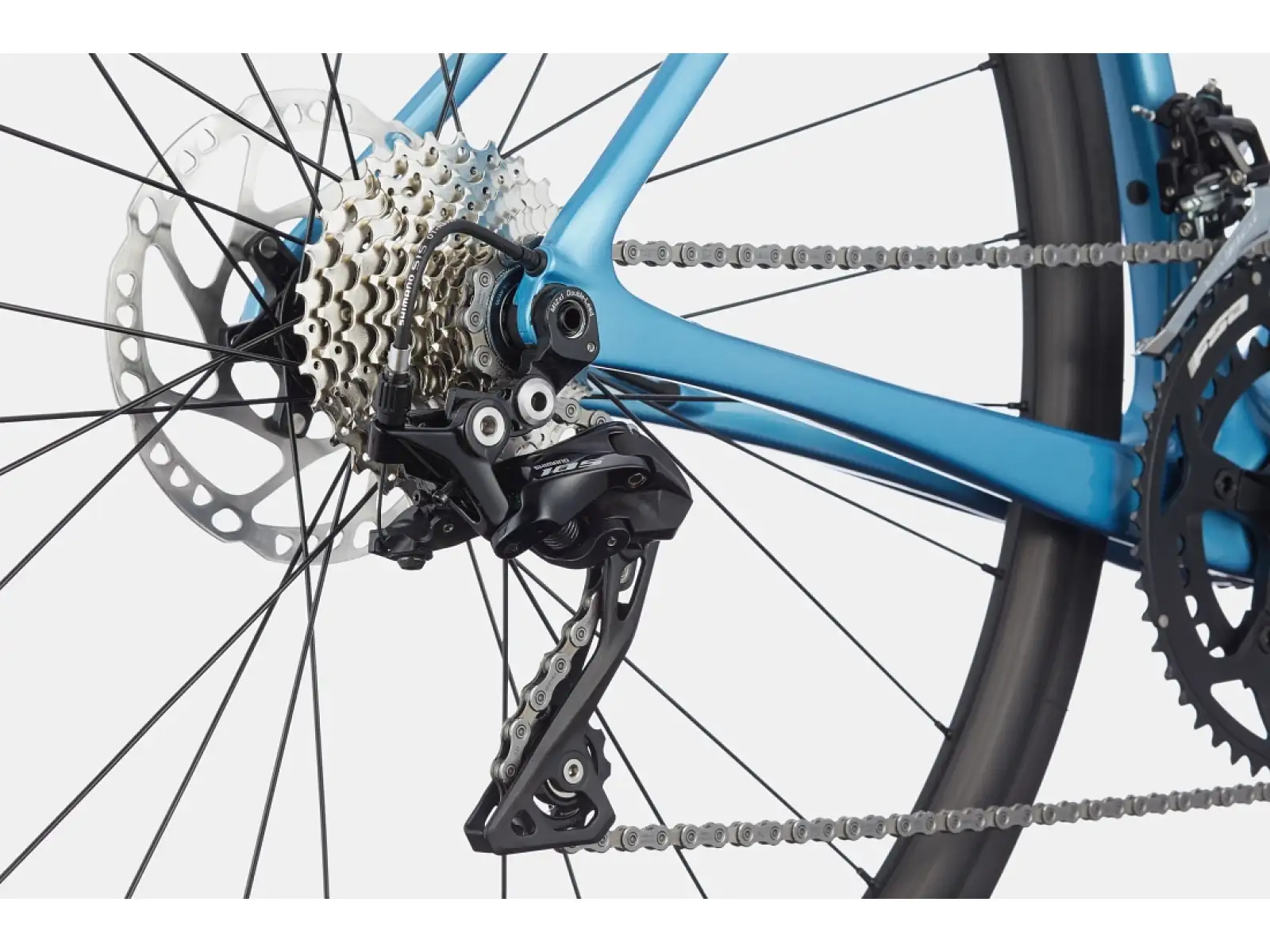Cannondale SuperSix Evo Disc 105 cestný bicykel Alpine