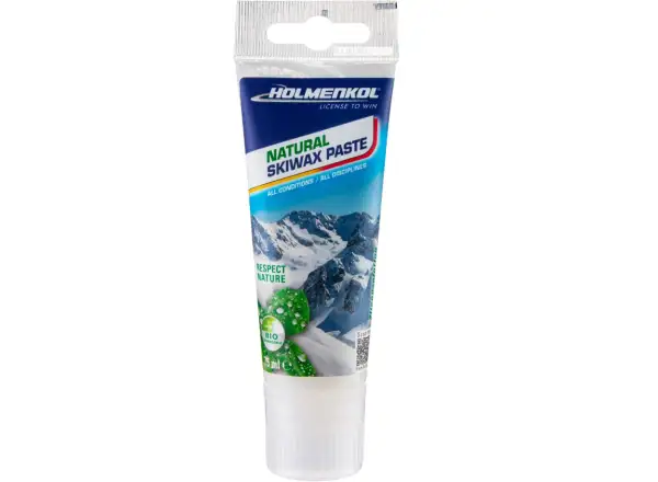 Holmenkol Natural Skiwax Paste sklzový vosk 75 ml