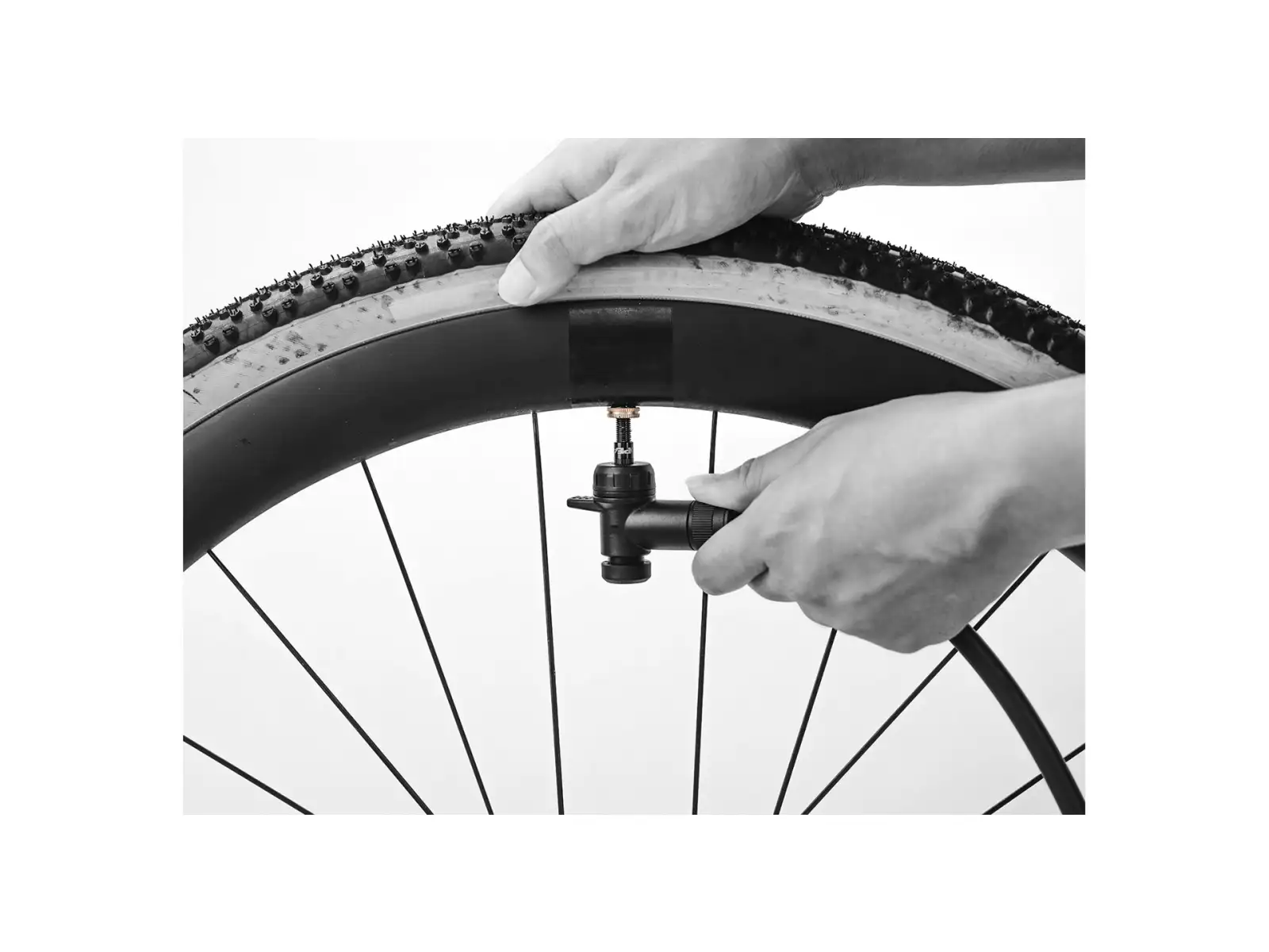 Topeak sada ventilkov TURBOFLOW VALVE COMBO w/ Rapidhead