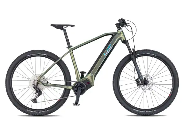 4Ever Exstream Pro 820 horský elektrobicykel Grey Snake Green/Hologram