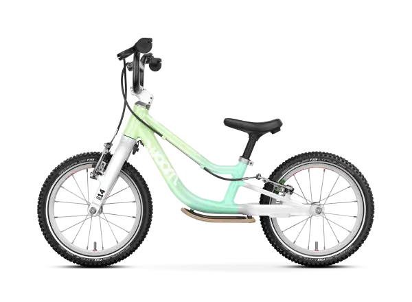 Woom GO 1 Plus detské odrážadlo 14 Spearmint Crush Limited