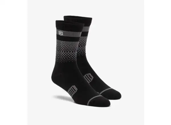 100% Advocate Performance Ponožky Black/Charcoal