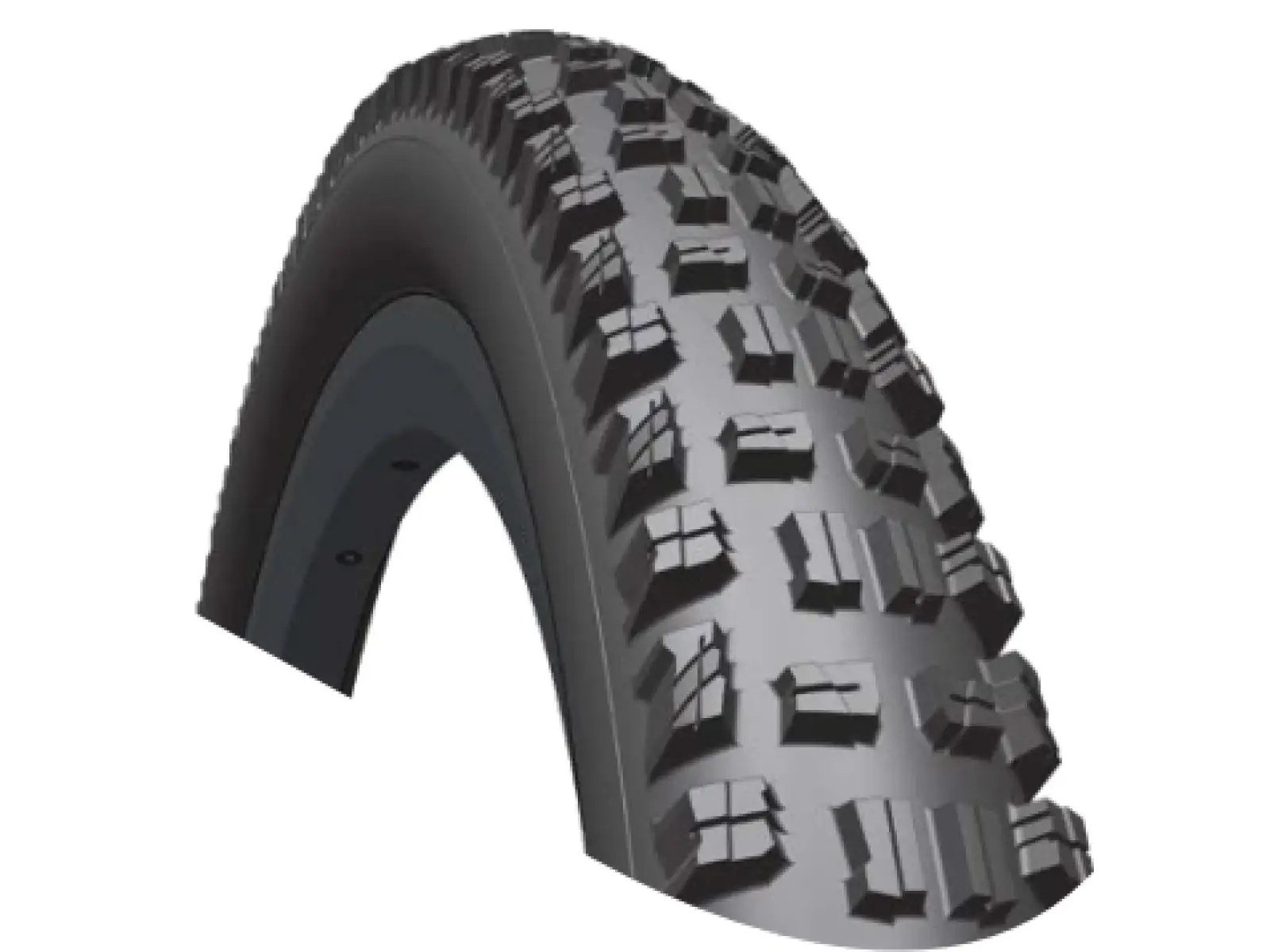 Mitas Highlander DH Supra Max EDC Textra 29x2,45" MTB plášť Kevlar čierna
