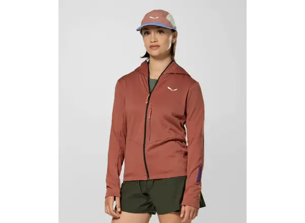 Salewa Pedroc 3 Hooded dámska mikina Etruscan Red