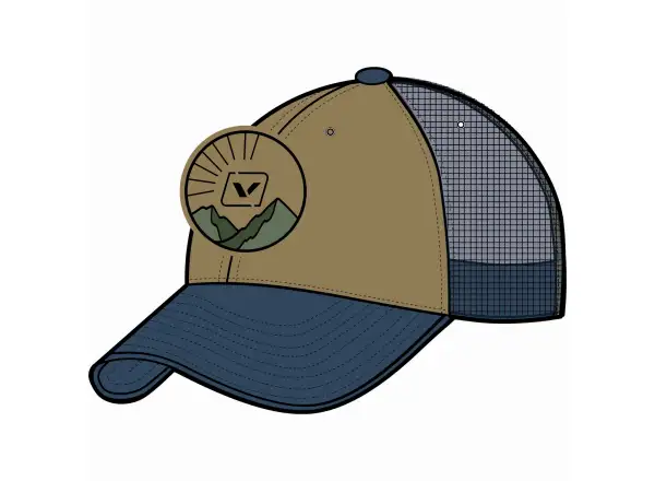 Viking Hat šiltovka brown/navy