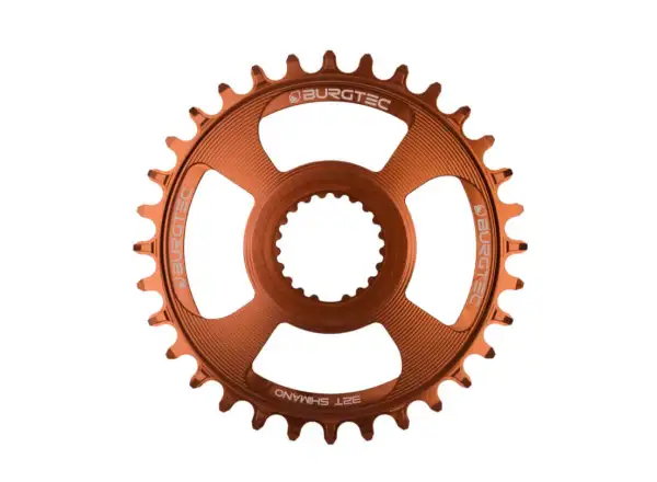 Burgtec Thick Thin DM Shimano prevodník 34 zubov bronzová