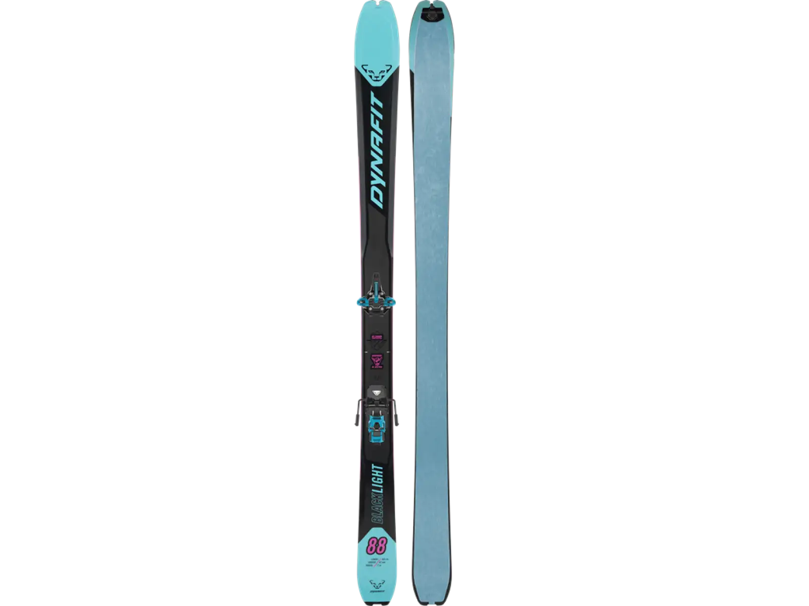 Dynafit Blacklight 88 Speed dámsky skialpový set Silvretta Blue/Carbon Black