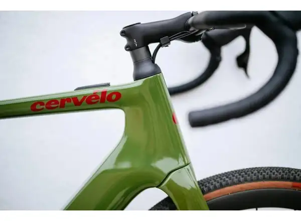 Cervélo Rouvida Force XPLR AXS 1 cestný elektrobicykel Expedition Green