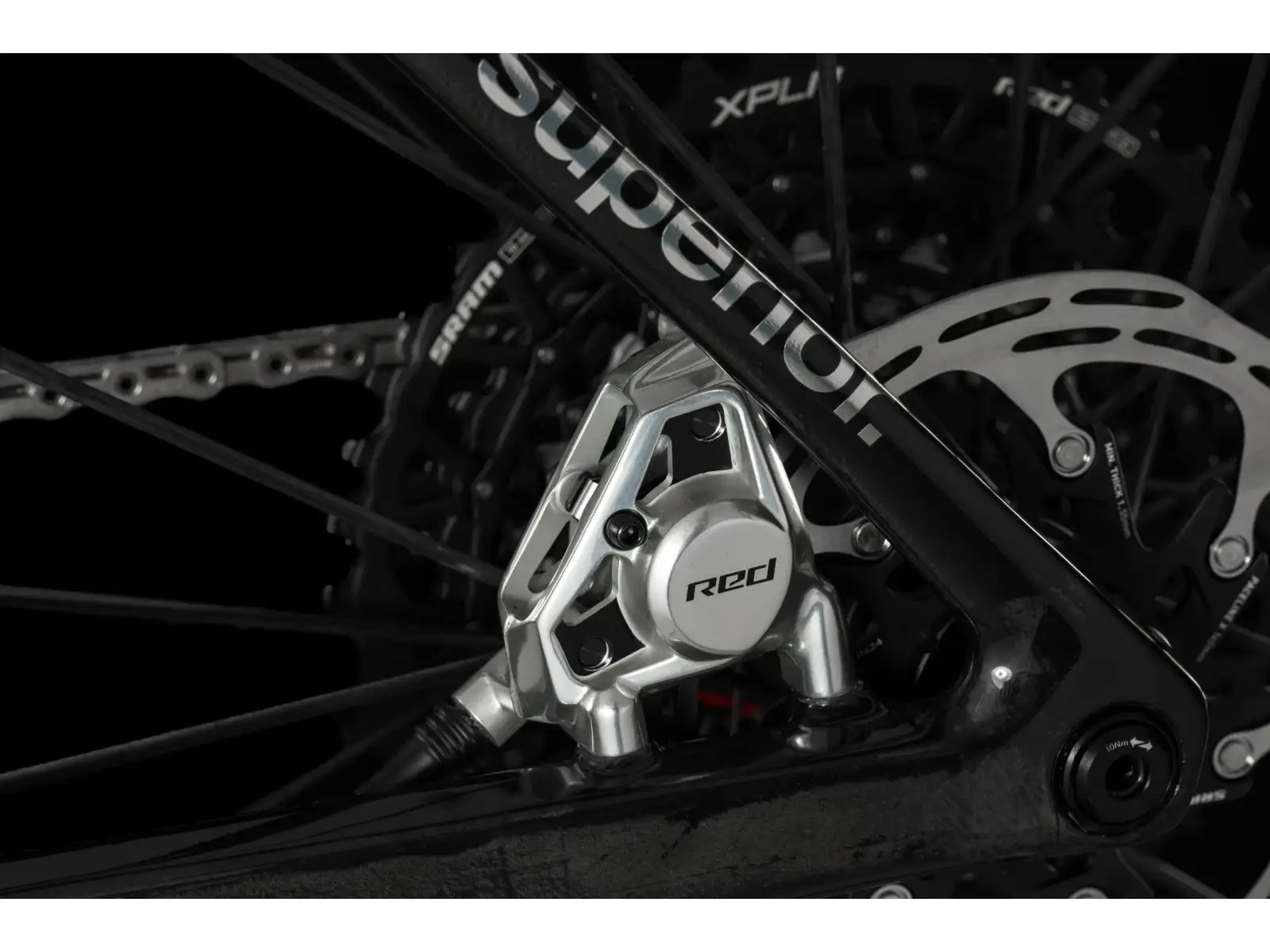 Superior XR 9.9 LTD gravel bicykel Matte Carbon/Gloss Red