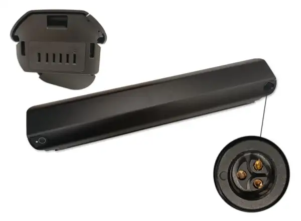 Crussis batéria LG Li-ion 36V - 20 Ah / 720 Wh, plne integrovaná, čierna, MY25 PP