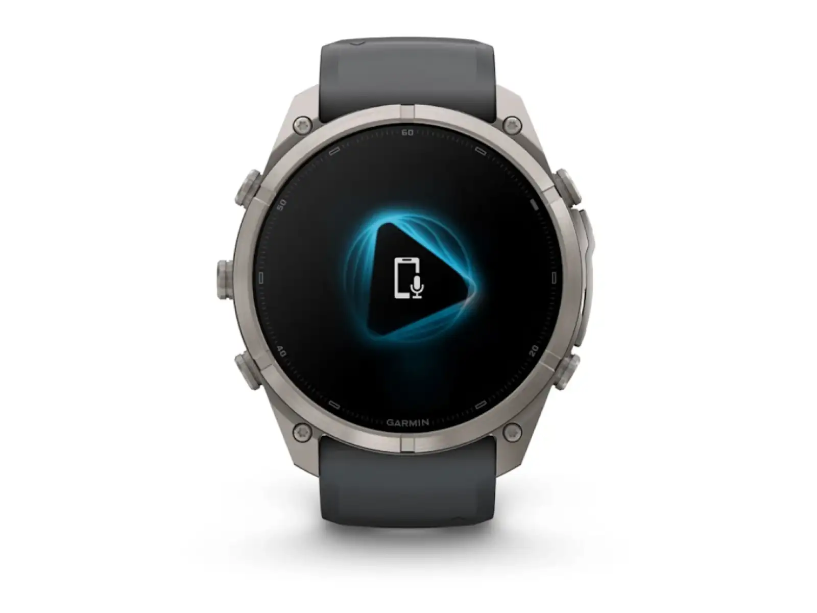 Garmin Fénix 9 Pro inReach 51 mm inteligentné hodinky Titanium Graphite/Black
