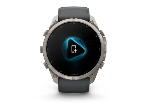 Garmin Fénix 9 Pro inReach 51 mm inteligentné hodinky Titanium Graphite/Black