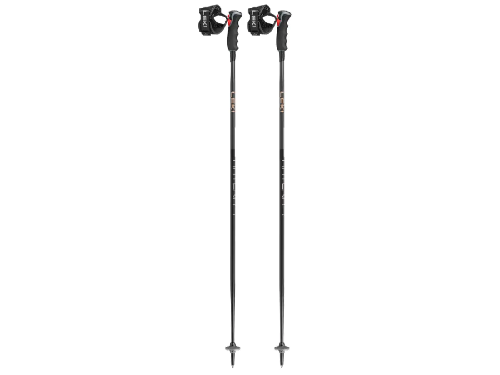 Leki Artena Airfoil 3D lyžiarske palice Black/Dark Anthracite/Rosegold