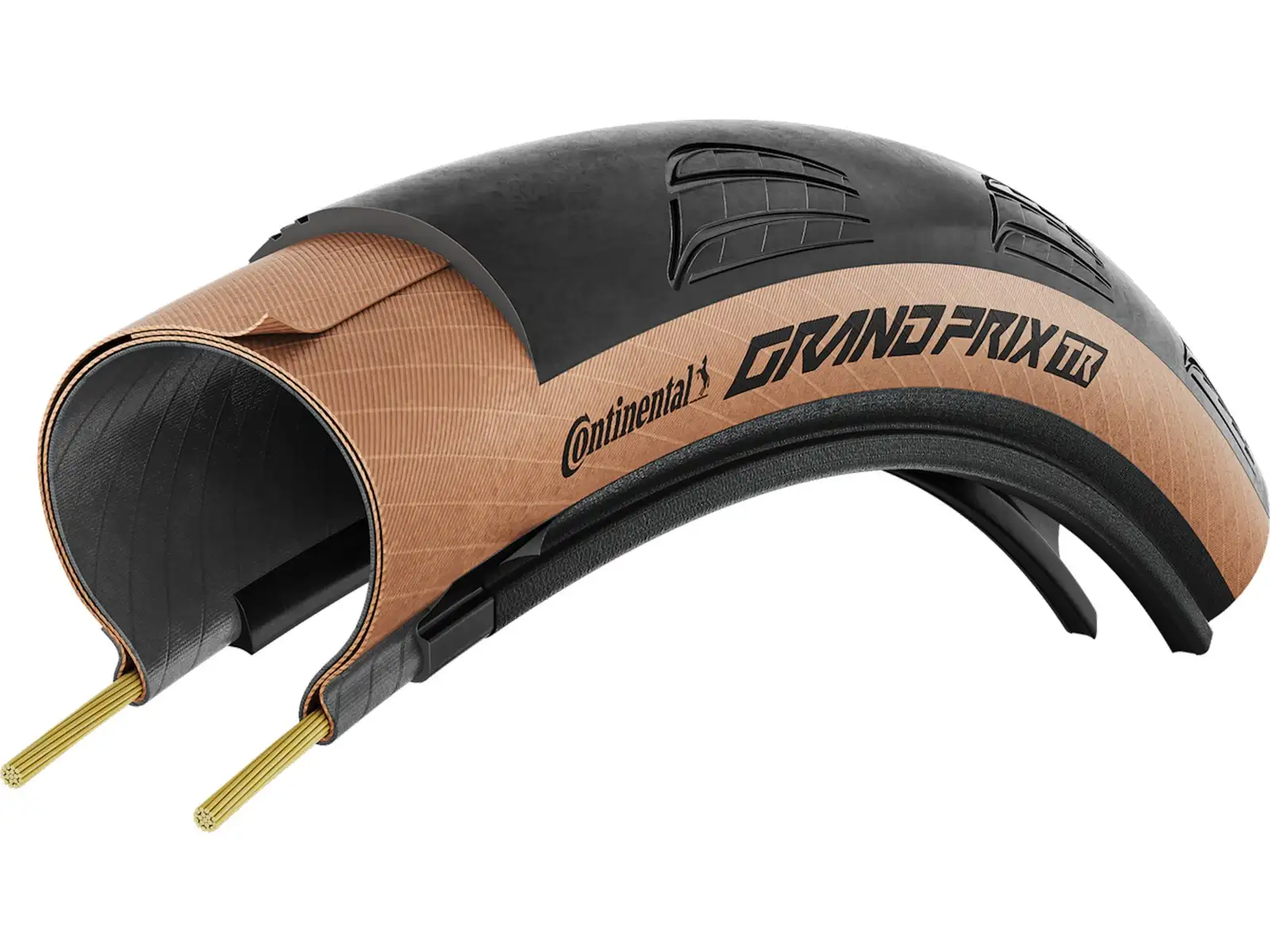 Continental Grand Prix TR cestný plášť kevlar čierna/transparent