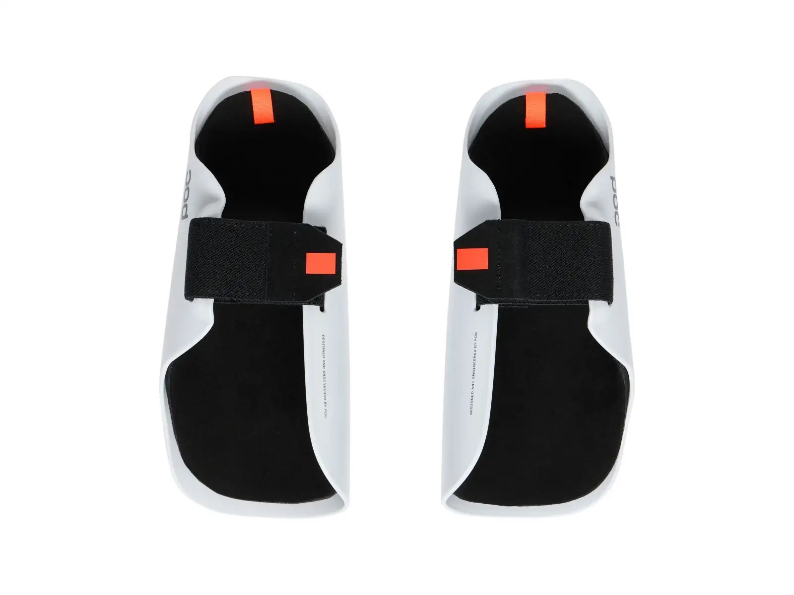 POC Shins Race Jr detské chrániče holení Hydrogen White