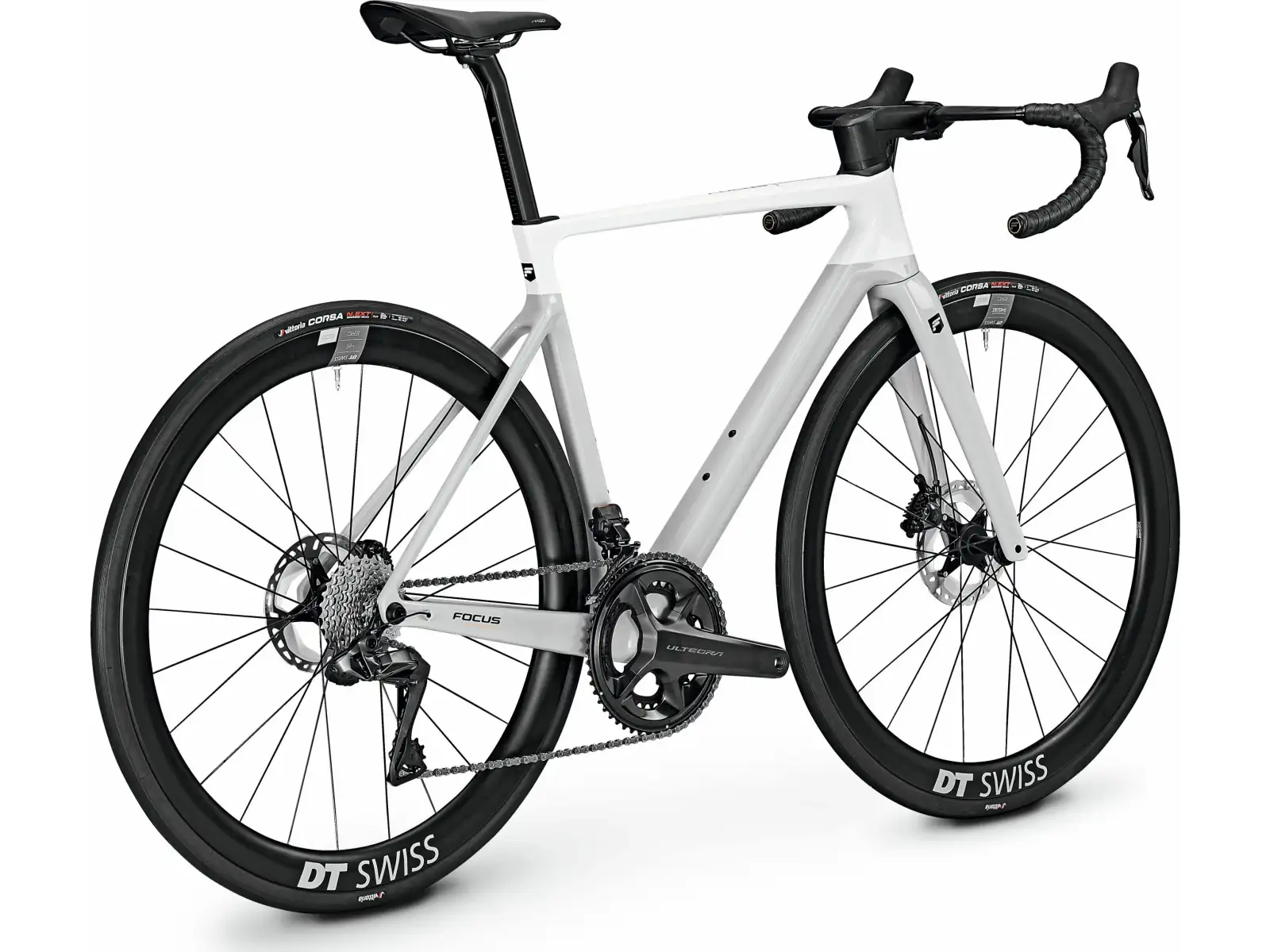 Focus Izalco MAX 9.8 DI cestný bicykel biely lesklý/svetlošedý lesklý
