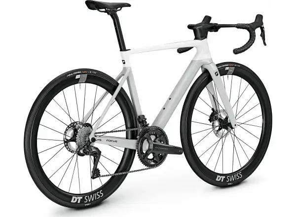 Focus Izalco MAX 9.8 DI cestný bicykel biely lesklý/svetlošedý lesklý