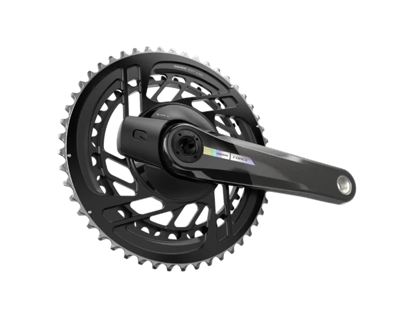 Sram Force AXS D2 DUB kľuky 50/37 zubov s Powermetrom