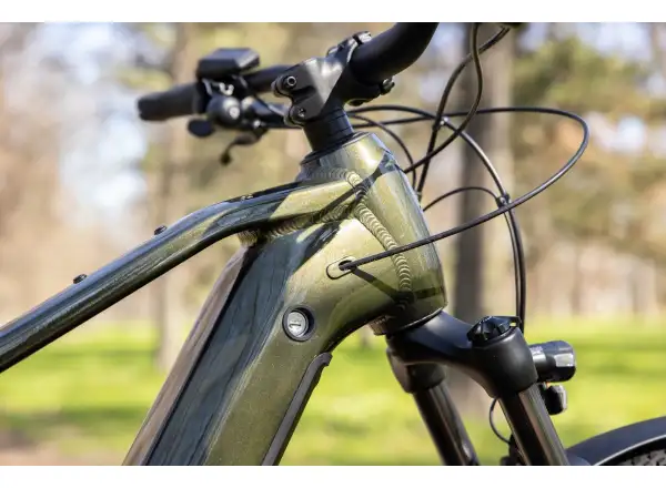 Rock Machine eBlizz B70T horský elektrobicykel Gloss Dark Forest