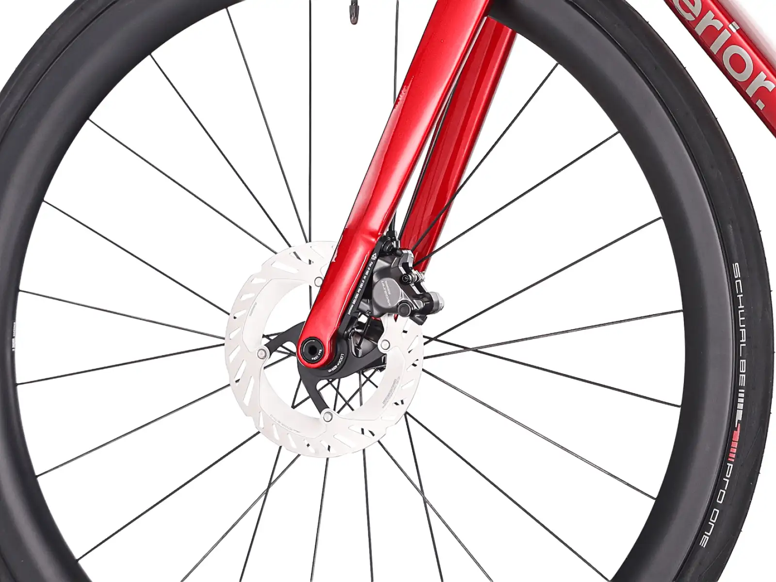 Superior RR 9.8 cestný bicykel Gloss Red/Carbon Red