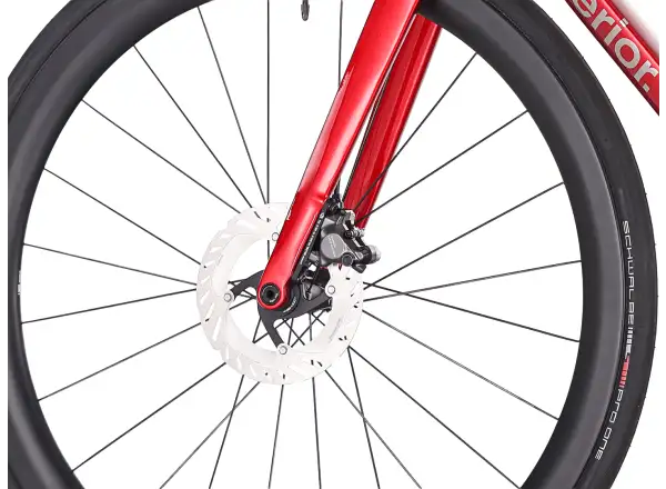 Superior RR 9.8 cestný bicykel Gloss Red/Carbon Red